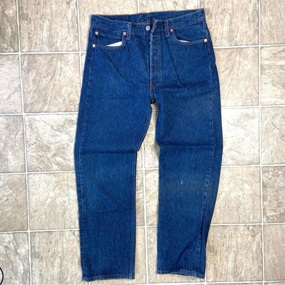 Vintage Levi's 501xx Relaxed Fit Blue Jeans​